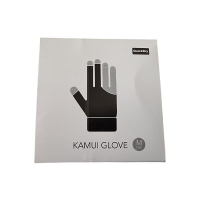 Billard Handschuh Kamui schwarz Größe M für rechte Hand